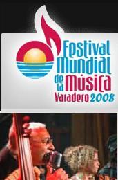 Dyango Represas and 130 Musical Groups at Varadero World Festival in the world famous Cuban beach